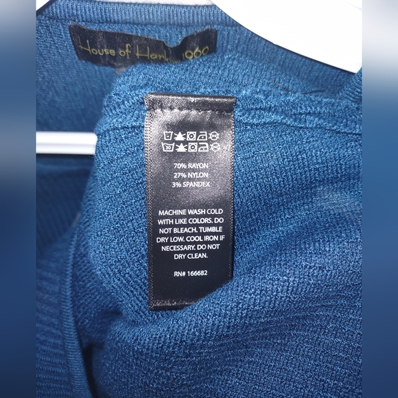 House of Harlow 1960 Crewneck Ribbed Knit Crop Top - Picture 8 of 8